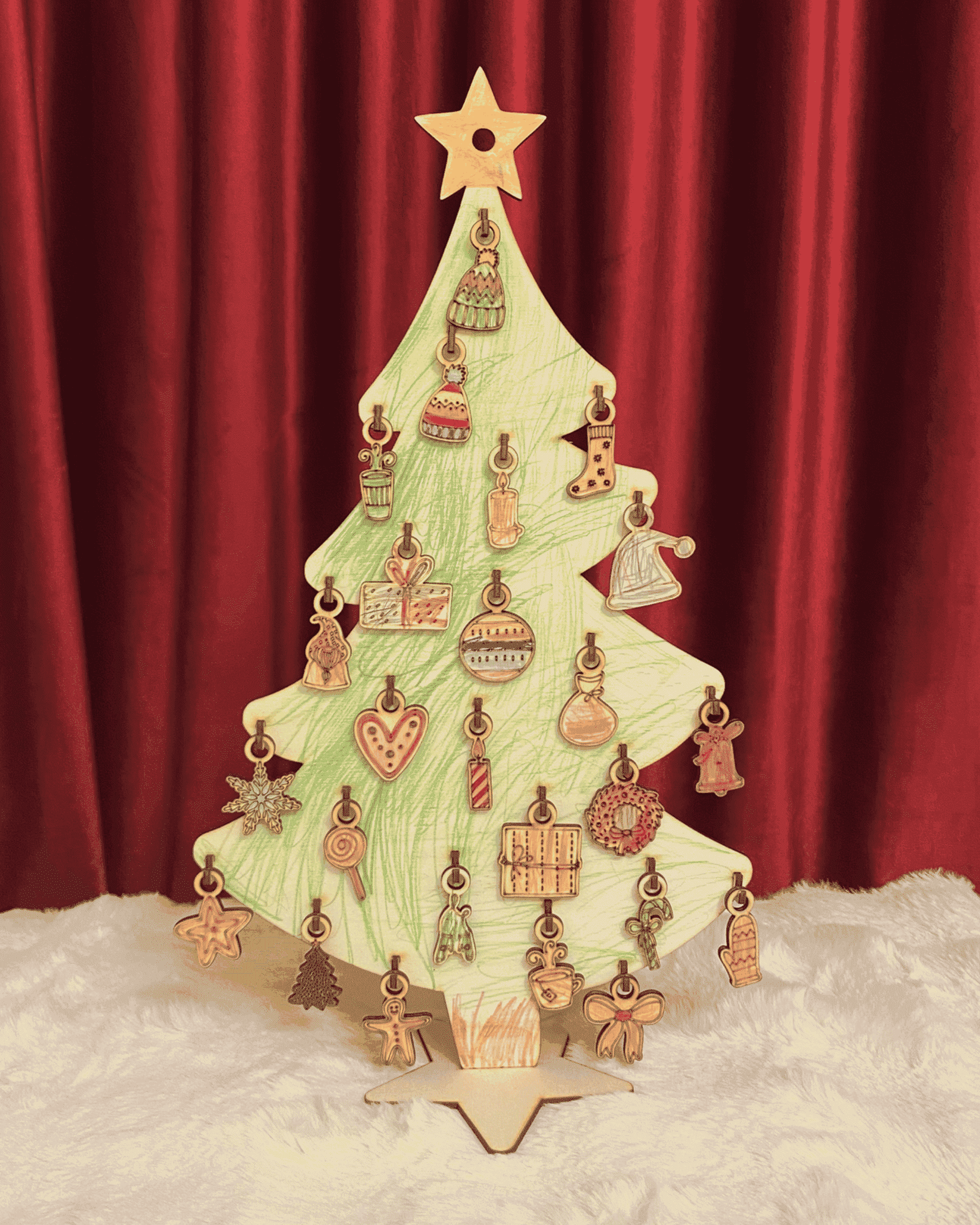 Adventkalender Baum – Foto 3