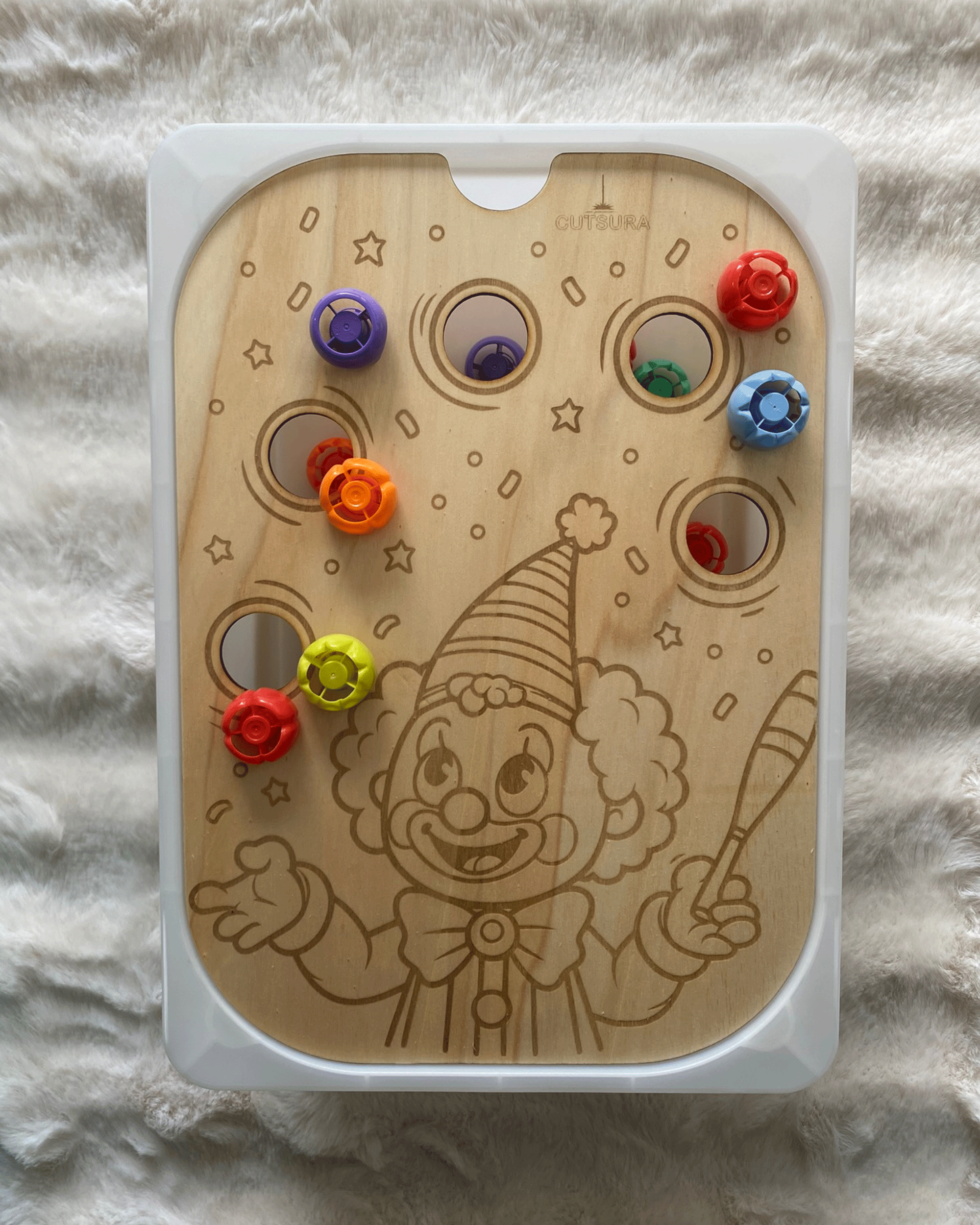 Fasching Sensomotorik-Platte – Trofast