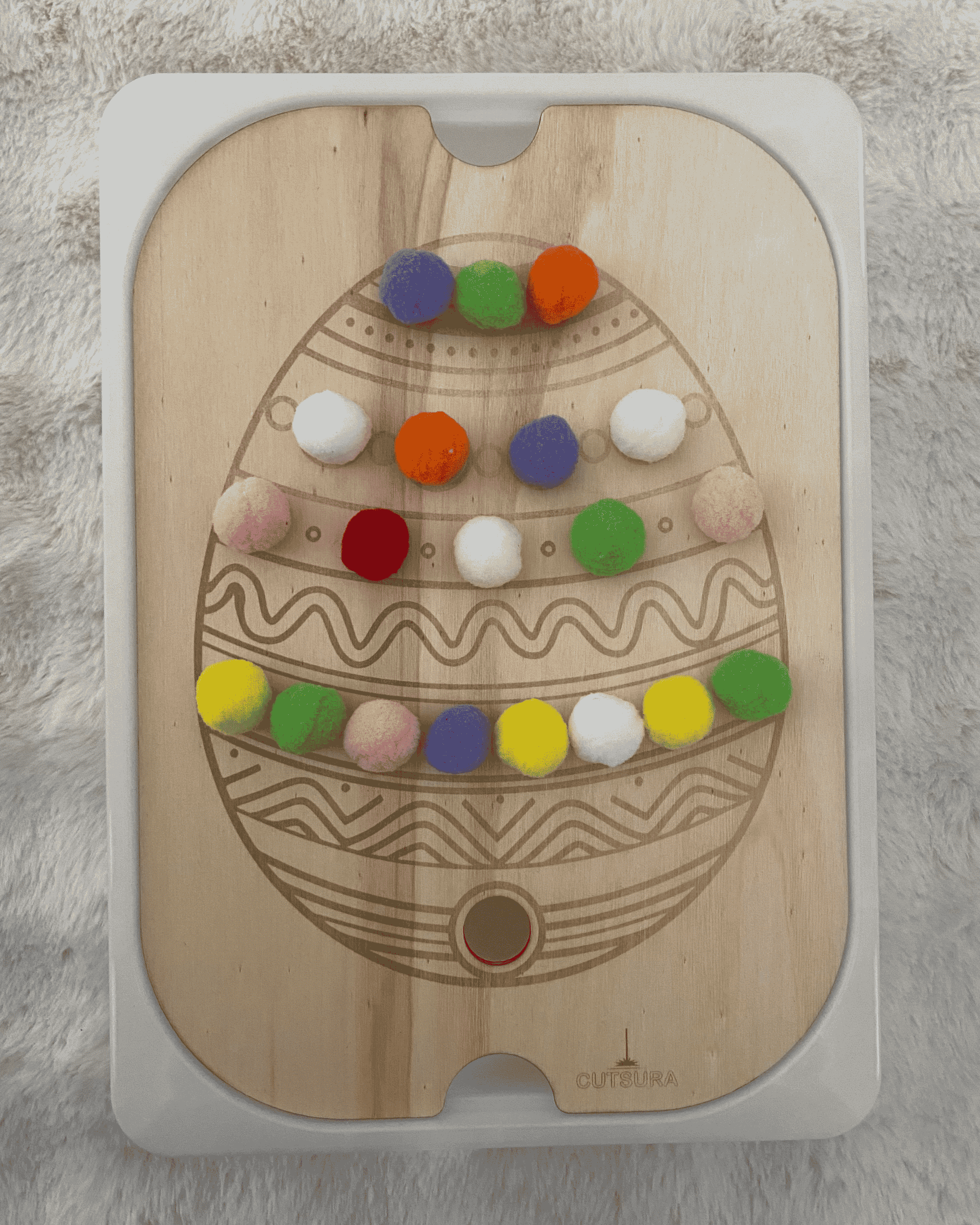 Sensomotorik-Platte Osterei für Trofast-Boxen (hoch 28x40)