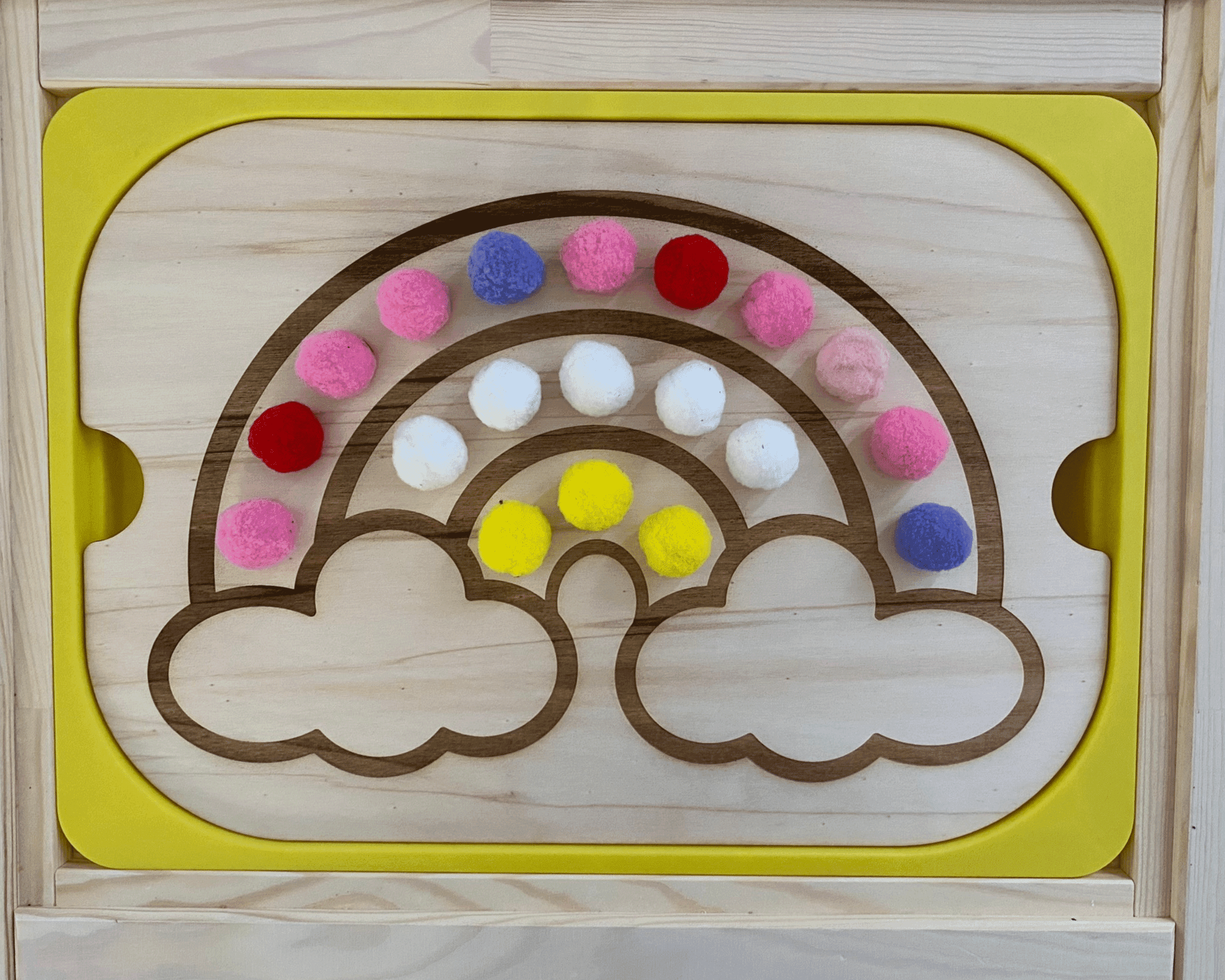 Sensomotorik-Platte Regenbogen – Ansicht 2
