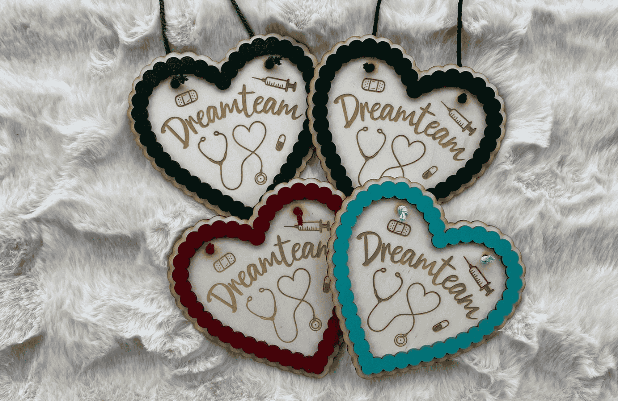 Herzen für Poltern & Gruppen