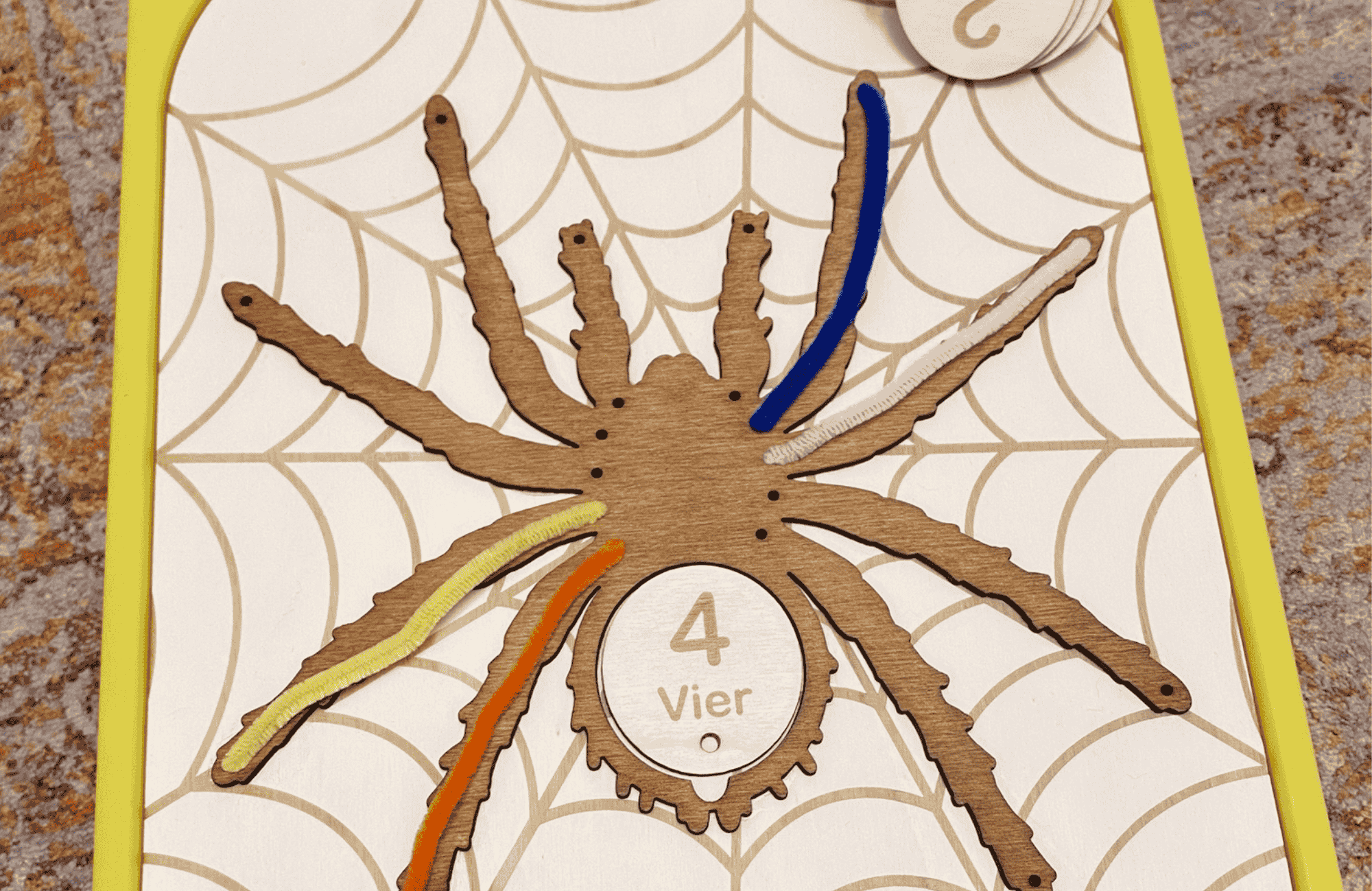 Spinne – Zählen & Rechnen